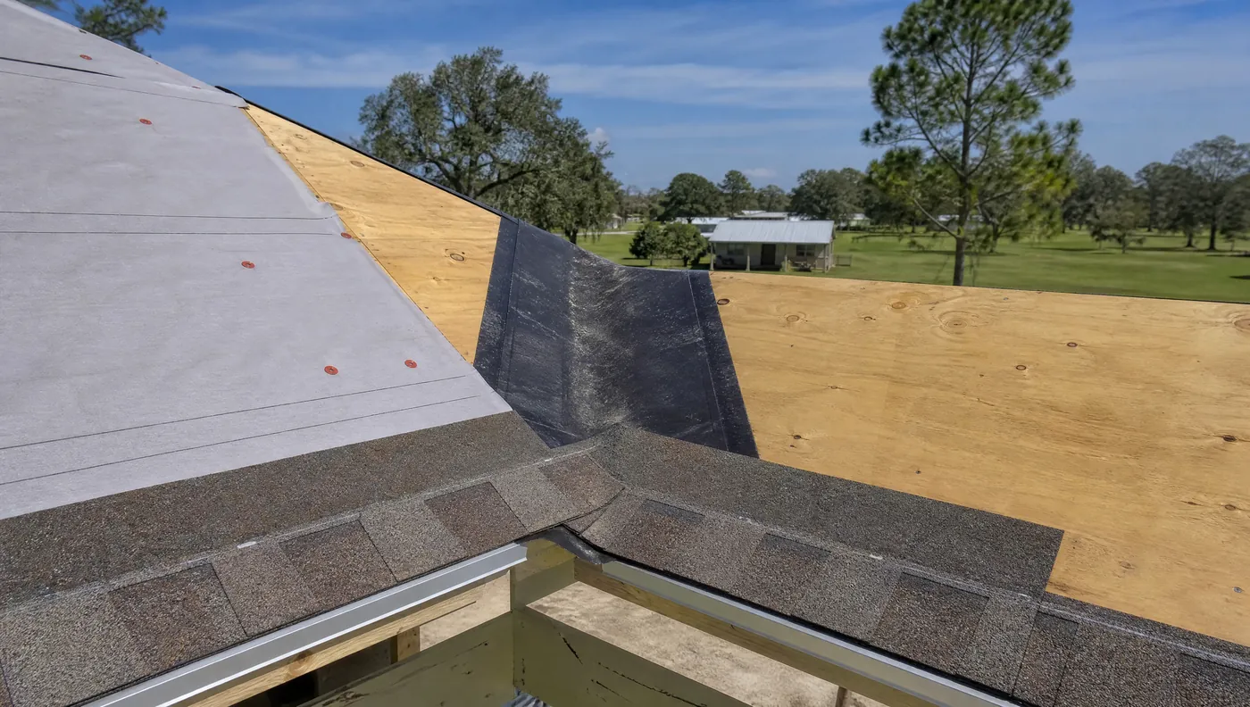 Roof under windstorm inspection in Brazoria County Texas